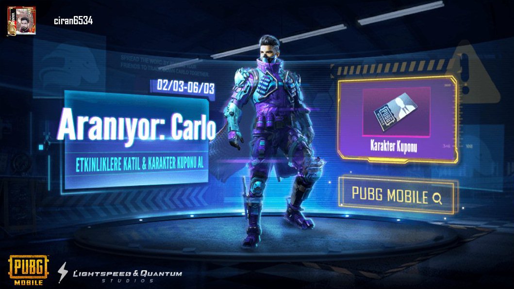 Carlo hakkında daha fazla ipucu edinmek için Av Görevlerini tamamla. share.pbgcj.com/h5campaign.php…