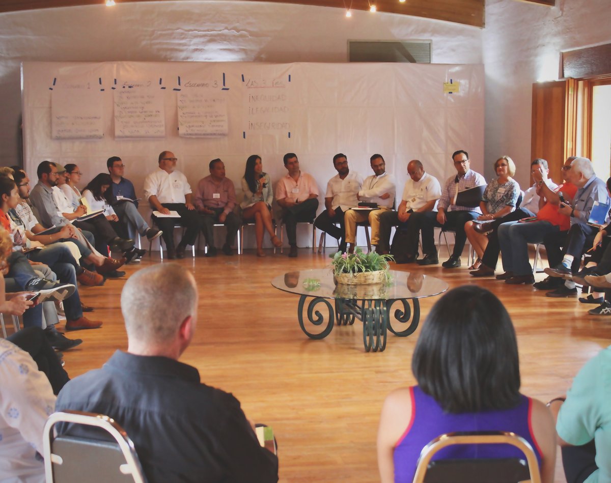 reospartners's tweet photo. In our workshops, people sit in a circle so they can see each other. Sitting in a circle allows everyone to hold space together and signifies all are equal.
#workshoptips #holdingspace #transformation #bravespaces https://t.co/ioE36tw8iJ