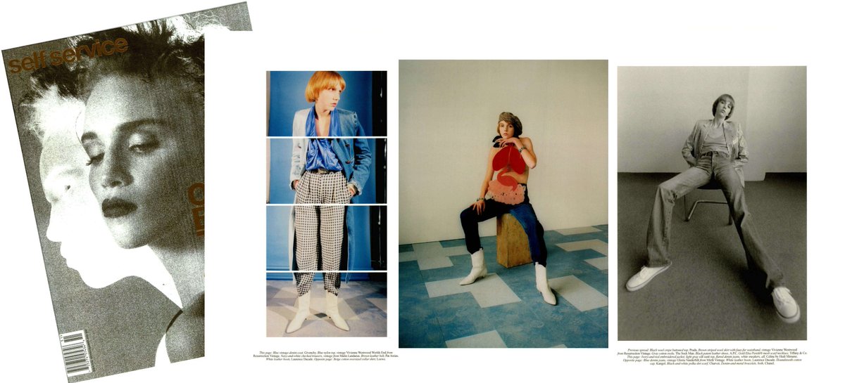 Love seeing <a href="/laurencedacade/">laurence dacade</a> featured in the <a href="/selfservicemag/">selfservice magazine</a> Spring/Summer 2020 issue, on stands now!