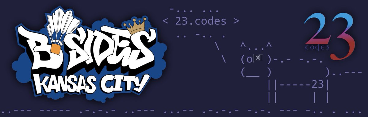 CoryKennedy's tweet photo. [Official @_BSidesKC @BadgePirates contest]

To play:
>> Solve the attached 
>> Email 23@23.codes your answer
>> First 10 correct responses get a badge

If you do not get a badge, you'll make the leaderboard.

Winners will be announced later tonight.

Ready...set...hack
#23Codes https://t.co/xM9S6DR6Og