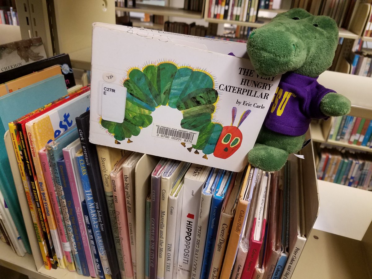What is our #gator up to today? Can you guess the gator's location in the #jpllibrary from the photo below? Reply with your guesses and find out the answer tomorrow!
#wheresthegator #sfstate #sfsfu