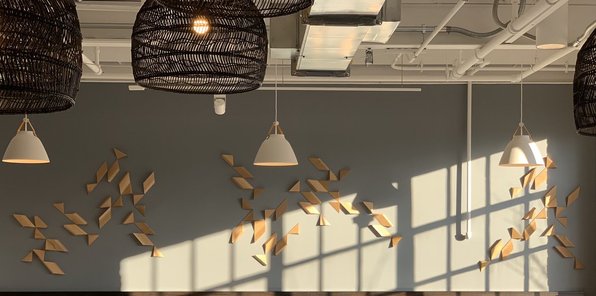 Amazing project wrap up with <a href="/BCTarchitects/">BCT Design Group</a> ! In addition to desks and work stations, QWRK will also provide accessories and art!