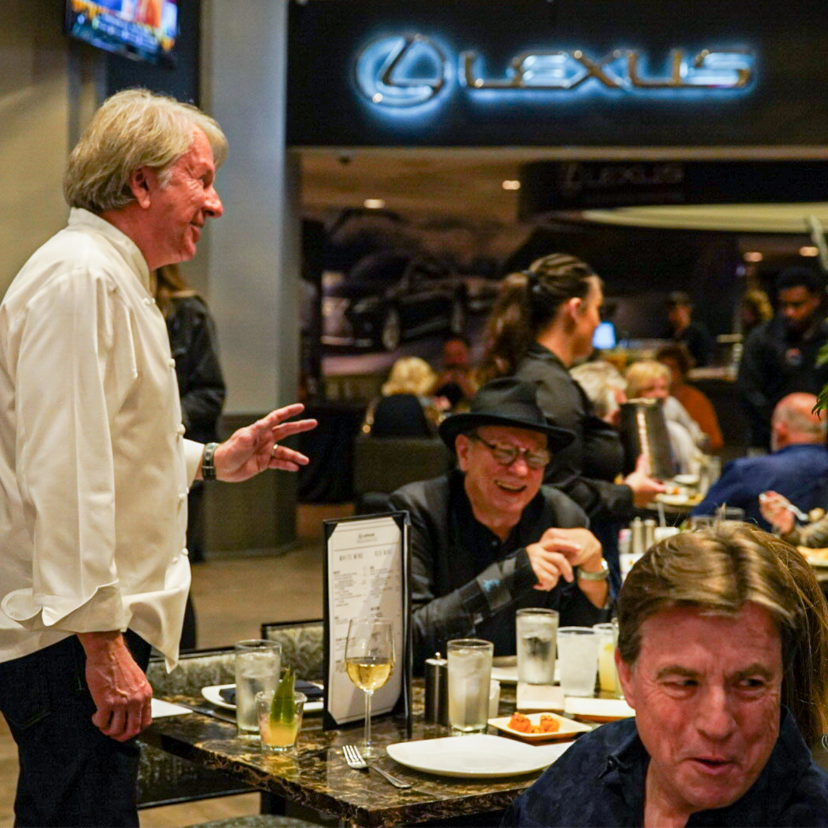 Fine automobiles and fine dining. The Lexus Dinner Series at the <a href="/AACenter/">American Airlines Center</a> with Lexus Culinary Master, Dean Fearing, proved to be the perfect way to start the month. #LexusCulinary #LexusUX