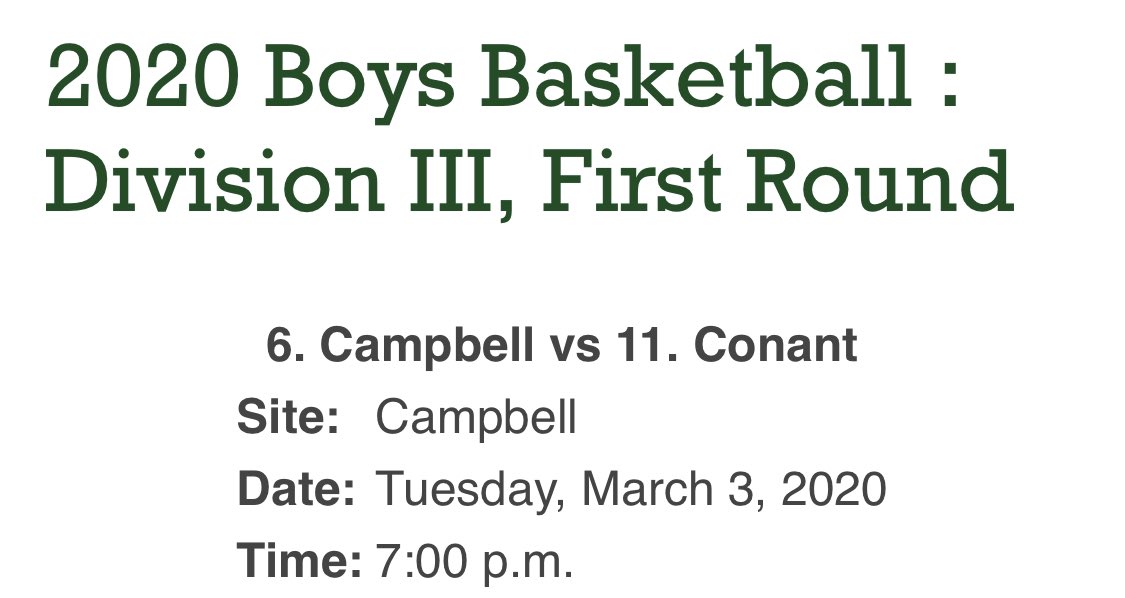 Campbell High School Boys Hoop tweet media