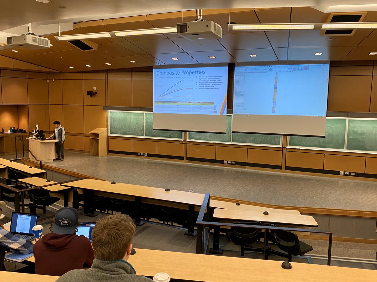 UVicRocketry's tweet photo. This past weekend, we held our Critical Design Review (perhaps our best one yet)! 

This marks the end of the main design phase. We now move into small design iterations, more extensive verification testing, and full scale manufacturing. 

Thank you to everyone that came out! 🚀 https://t.co/wzFYMxX1ms