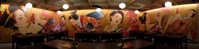 他人様の御作品でバズってしまい恐縮ですがせっかくなので
もしお時間アレでしたら宜しければ私の絵も見てやってくださいませ
大小様々カンバスや紙等にアクリル絵の具や金箔、ほぼアナログで描いております
マンガは一部デジタルです
今年後半には日本でも個展します??
https://t.co/1jkjHeksLS 