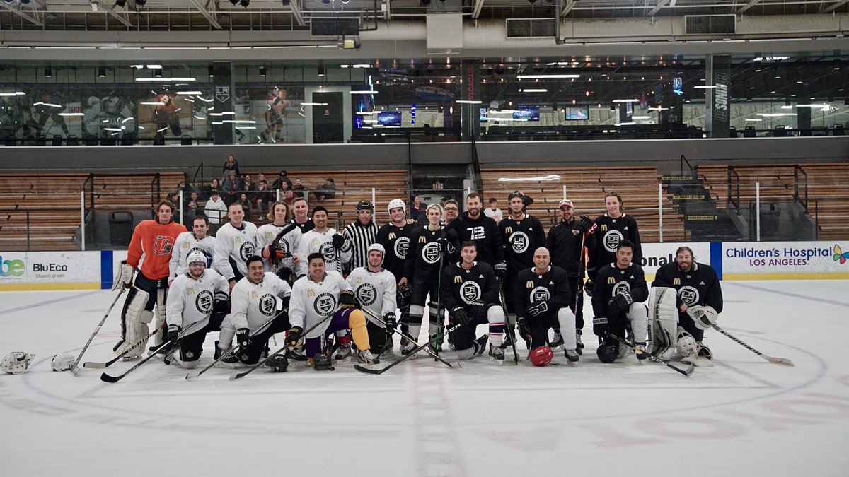 LAKings's tweet photo. Nothing beats spending your birthday on the ice! 
HBD @justinbieber 🎂 https://t.co/hQFLd6rQ4O