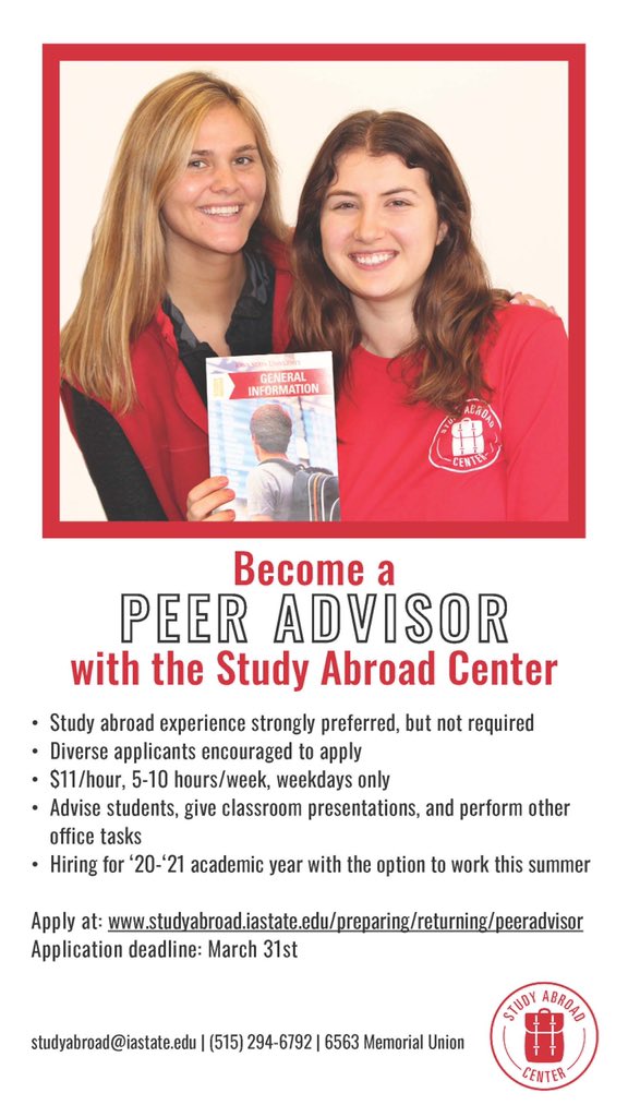 Want to have one of the coolest campus jobs? Read more ⬇️