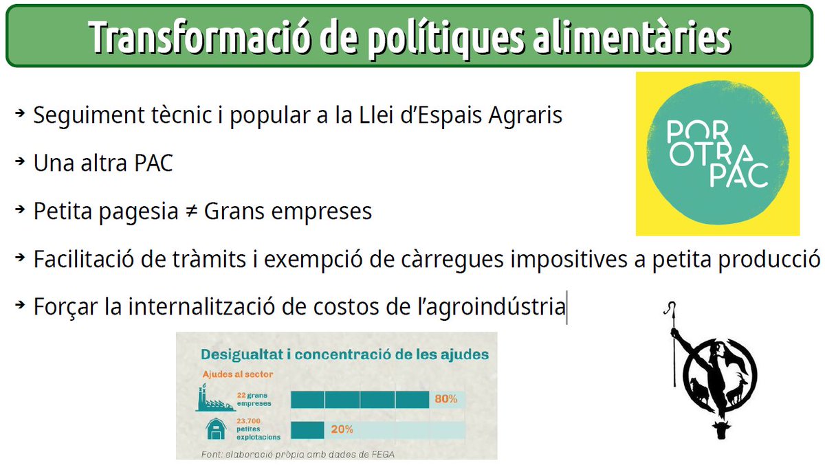 AbelDelSoler's tweet photo. Si algú creu que podem seguir així, que m'expliqui com ho hem de fer els petits productors. Necessitem lleis valentes i de futur. Sols no ens en sortirem. @agriculturacat prou de fer postureig, la base territorial es va escurçant i reduint a poques mans...

Foto: @arrandeterra_ https://t.co/4BWL9EvVzm