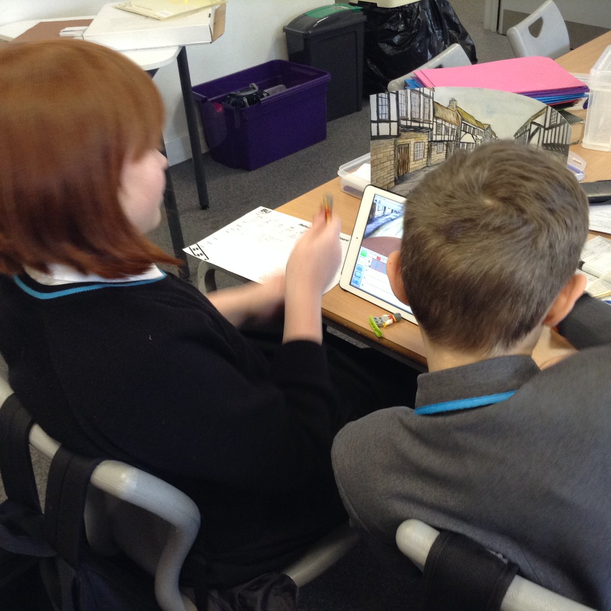 AtlanticPrimary's tweet photo. Y5 loved their animation sessions with our visitors from @bournemouthuni today https://t.co/lKTFk9A0GX