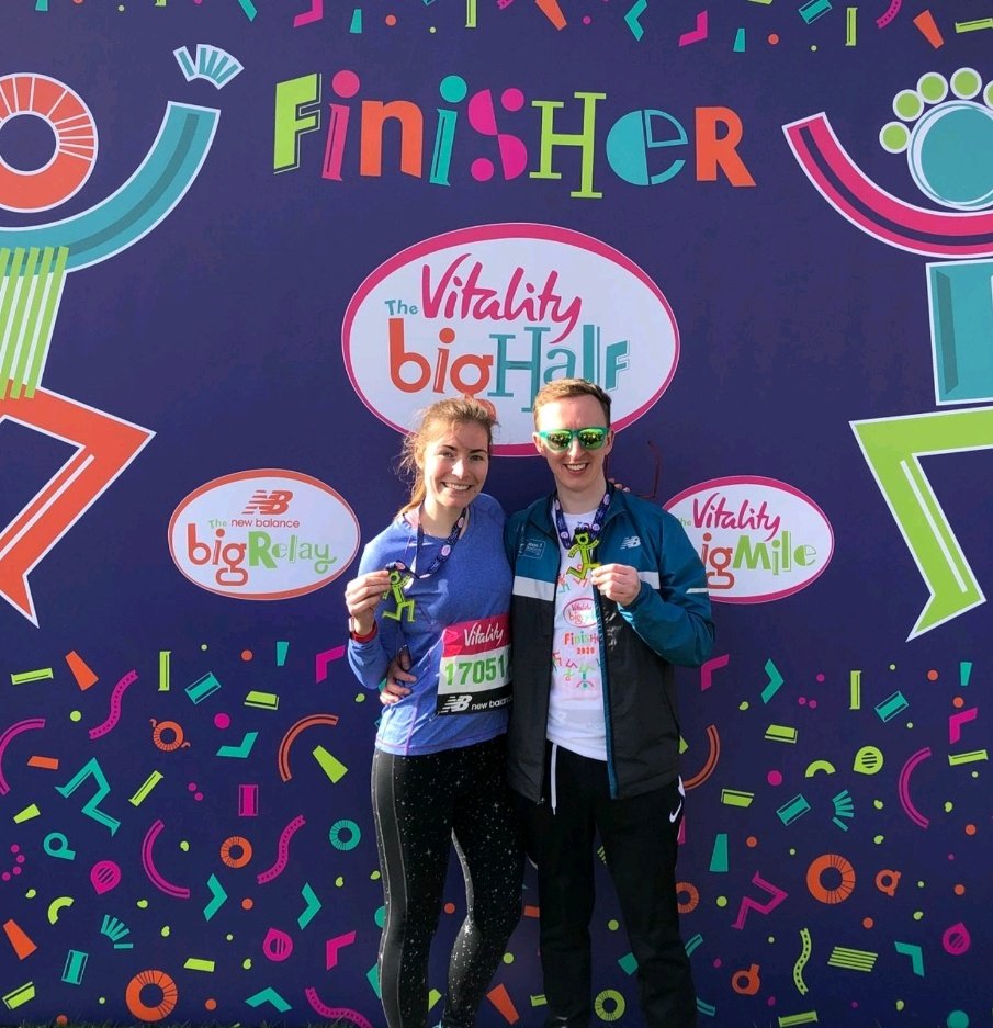 vphthac's tweet photo. Over 120 fully charged VPHers raced the @OfficialBigHalf at the weekend, with an insane amount of PBs, one pair of PJs, 13.1 miles and loads of smiles. #vph4ever
Club results - https://t.co/TxI4GMkX3c https://t.co/IqC0BkPA7M