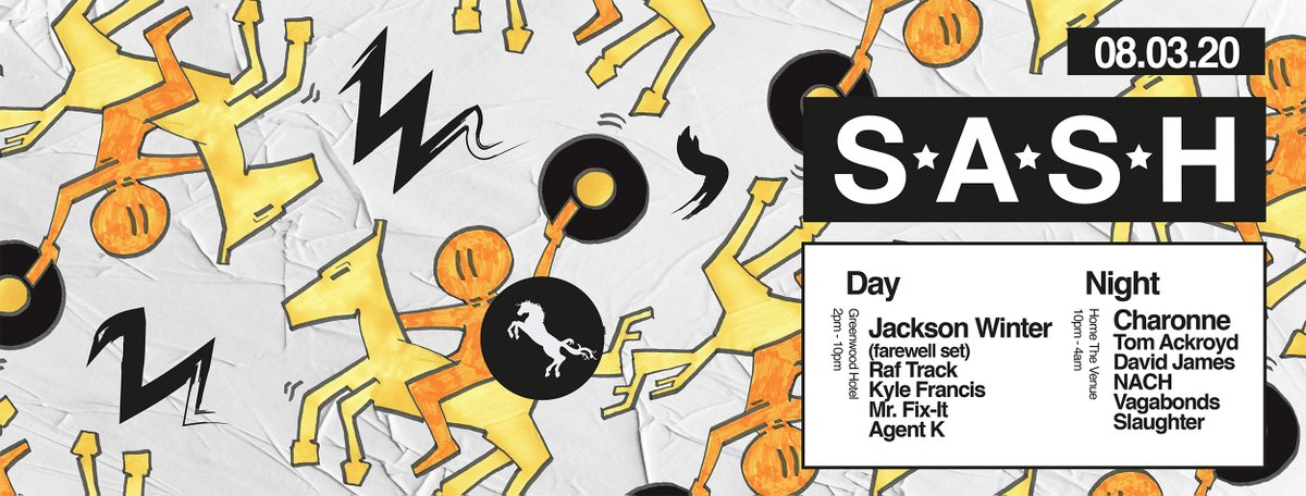 A bitter sweet send-off for one of our favourite blokes, Jackson Winter at Day.

By Night, Groovy-Gluten-Free-house and techno from Paris, with love, Charonne.

bit.ly/38fTD2S