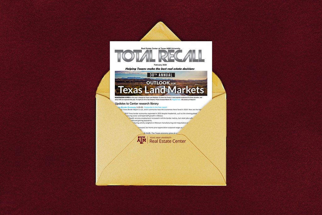 recentertx's tweet photo. What's happening around the Center? Registration opened for our 30th annual land conference, and Center staff members made headlines across the state. Read the February 2020 issue of Total RECall to stay up to date, and sign up to join the VIP list: https://t.co/Y88AcbWef9 https://t.co/ZMkD1rwASH