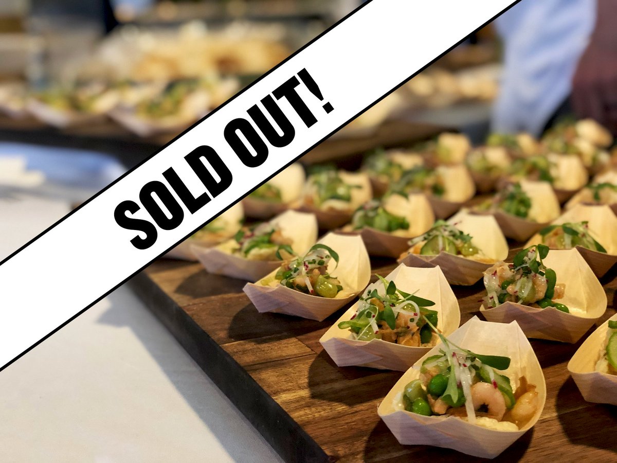 We're sold out! Taste for Hope 2020 is in 2 short days and all our tickets are gone. Thank you to everyone who bought a ticket, we'll see you on Wednesday! #TasteForHope