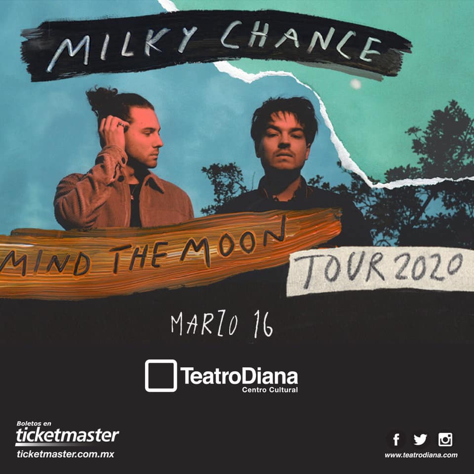 ka_volta's tweet photo. #KaVoltaAgenda 📅 | @MilkyChance hará una parada en la ciudad este 16 de marzo en @teatrodiana para deleitarnos con su nuevo álbum #MindtheMoon 

🎶✨🎼 👉  #KaVoltaMúsica
https://t.co/FUeGGKZn1G 

@ocesa_total https://t.co/2T3ERrVbR4