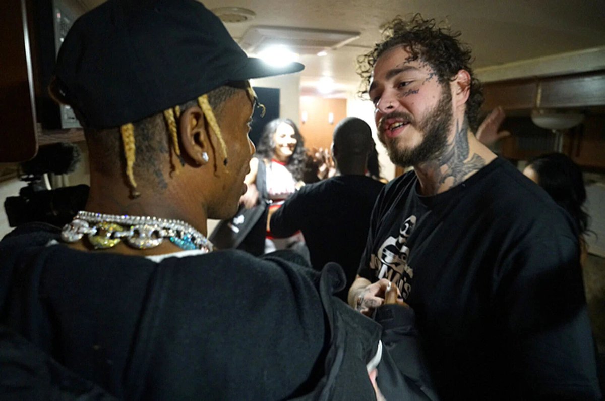Post Malone so badly wanted to be like Mac Miller, Travis Scott, and ...