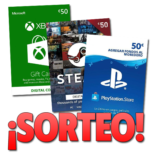 ‼️SORTEO‼️
Tarjeta de 50€ de PSN, Xbox One o Steam

Para participar:
➡️Seguirme en twitter.
➡️Dar RT a este tweet.
Plazo para participar: hasta el 22/03/2020 a las 23:59h.

Todo el mundo puede participar si eres de otra región se abonará el equivalente.