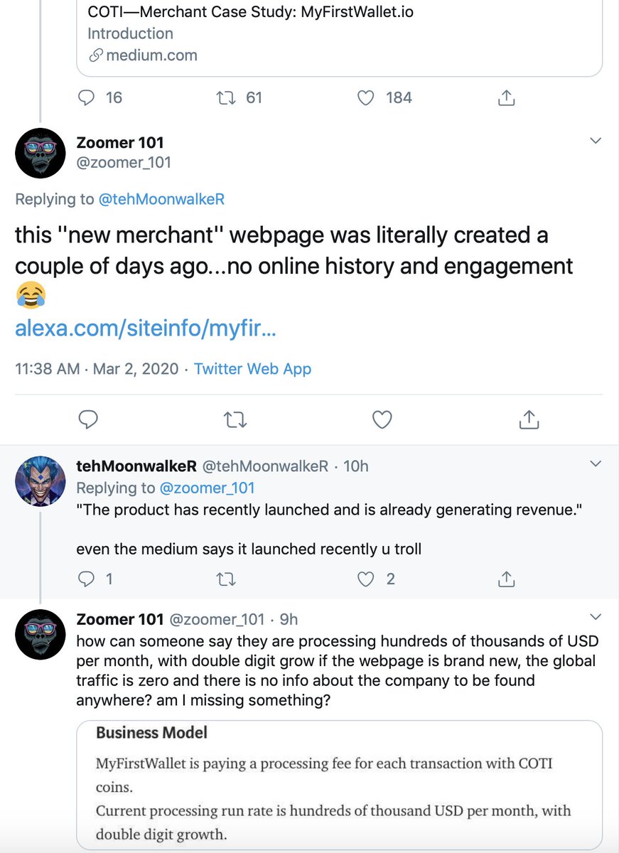 zoomer_101's tweet photo. scammers first rule..be fast!!...if they are caught they will all immediately block you.. $coti is a scam and is being pumped by a pump and dump shady influencers group..it's all fake..a fraud..I pray for all the investors that will lose their hard earned money soon..this is sad https://t.co/BD5Dv9msqt