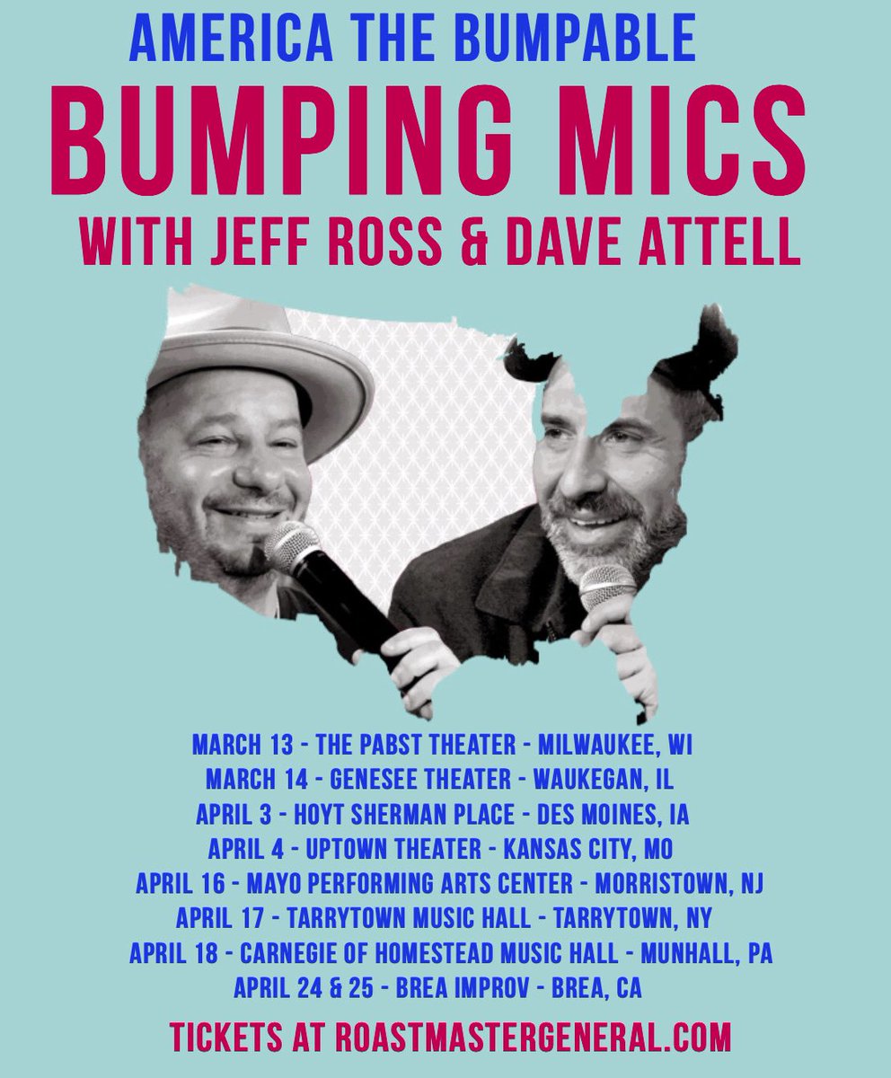Get your dose of #BumpingMics before the world ends. @attell @BumpingMics