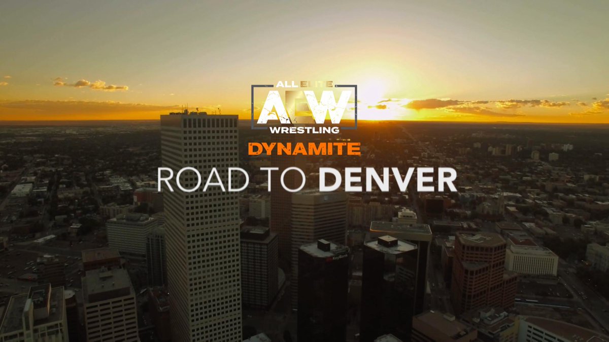 AEW's tweet photo. #AEW ROAD TO DENVER
https://t.co/cew6o4DLJC https://t.co/3DZ2IRrNf0
