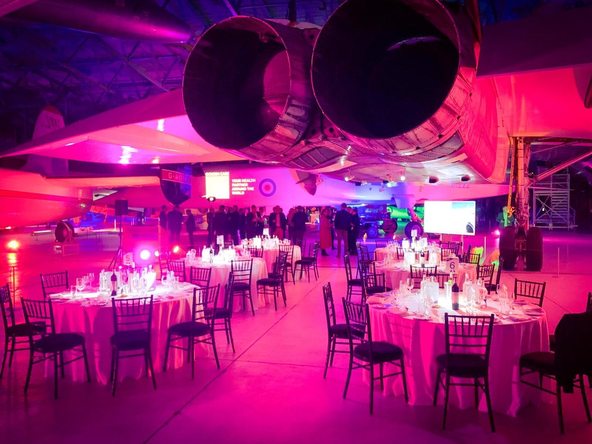 EBAAorg's tweet photo. Celebrating the 51st anniversary of the first #Concorde flight with a very special gala dinner for our #RiskinBA delegates 🎂🥂
#BusinessAviation #EBAAPink #HappyAnniversary https://t.co/FPKD3D9MD5