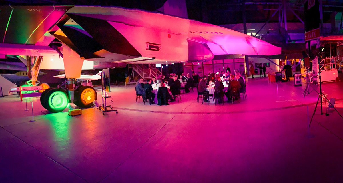 EBAAorg's tweet photo. Celebrating the 51st anniversary of the first #Concorde flight with a very special gala dinner for our #RiskinBA delegates 🎂🥂
#BusinessAviation #EBAAPink #HappyAnniversary https://t.co/FPKD3D9MD5