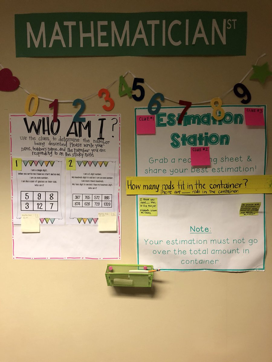 MarianaBreaux's tweet photo. No poster paper...? No problem! π #MathematicianSt has been updated! #MathematizeChat #iteachmath #elemmathchat #PISDMathChat https://t.co/Knyk3r2f93