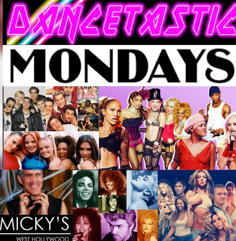 TODAY is a DANCETASTIC Monday at Micky's Happy Hour in WeHo! I VJ Pop, Dance, Retro to Now Music Video set: 5-9pm! No Cover! 21+ #mickysweho #musicvideoremixes #musictelevision #musicvideos #90smusicvideos #popmusic #weho #dancemusic #00smusicvideos #mashups #80smusicvideos #edm