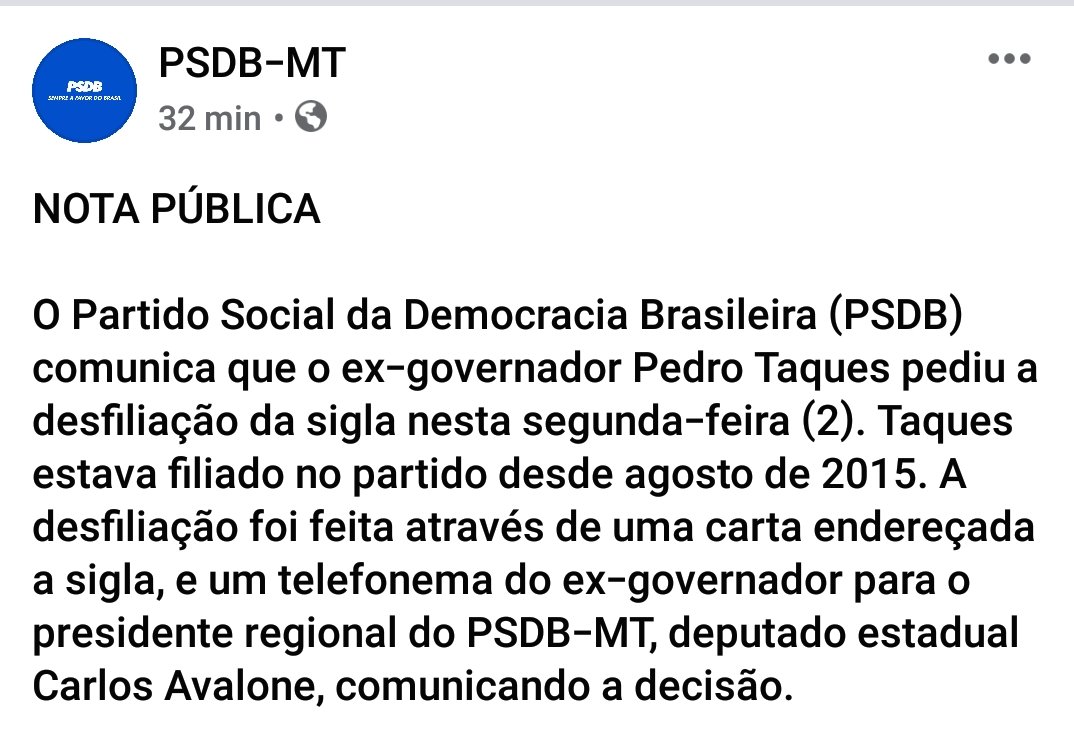 PSDBMTOFICIAL's tweet image. NOTA PÚBLICA