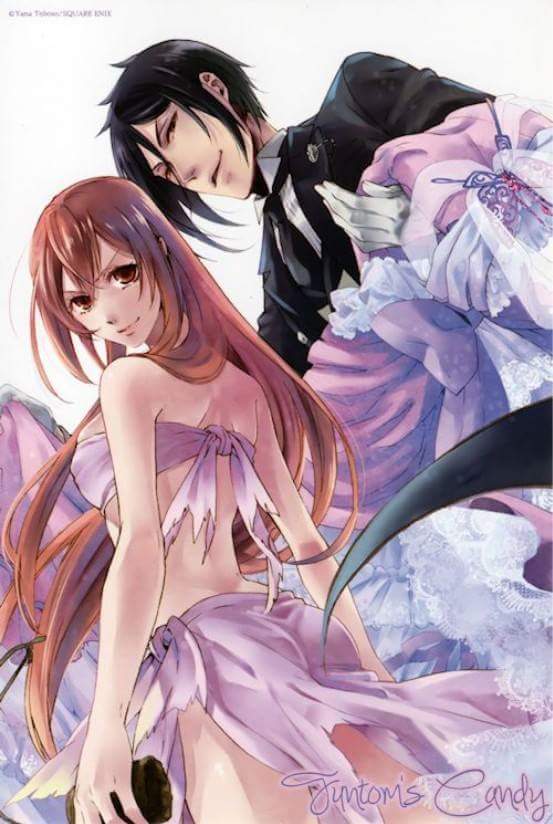 SebasPhantom's tweet photo. Buena tarde, una bella Lady y yo 
Art: Yana Toboso #BlackButler #黒執事 #Kuroshotsuji #BlackButler2 #SebastianMichaelis #Kuroshitsuji3 #BookOfMurder #BookOfTheAtlantic #BookOfCircus https://t.co/ZypSg2rLOE