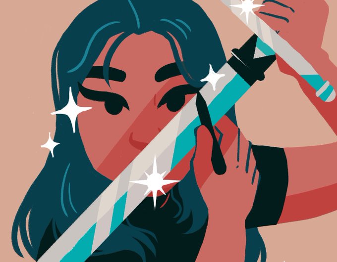 me? drawing a lot of sharp objects? probably #VisibleWomen 