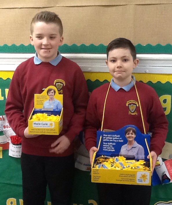 LibanusPrimary's tweet photo. We're supporting the Great Daffodil Appeal this March. All donations go to help fund crucial nursing care. Please support. #MrsW #mariecurie https://t.co/crtgtS3sbg