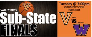 Valley Tigers Booster Club (@vhsboosters) on Twitter photo Big game tomorrow for Valley Boys Basketball with the opportunity to go to State on the line! <a href="/vhstigers/">Valley High School Athletics and Activities</a> #rolltigers Big game tomorrow for Valley Boys Basketball with the opportunity to go to State on the line! <a href="/vhstigers/">Valley High School Athletics and Activities</a> #rolltigers