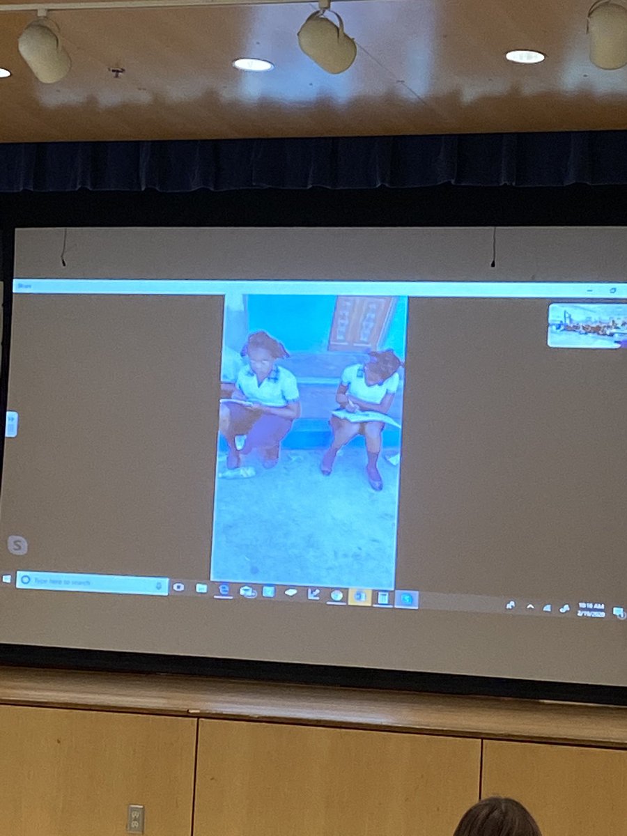 SCSEduTech's tweet image. 5th grade Skyped with a small group of fifth grade Haitian children after learning about their history, culture, similarities and differences.