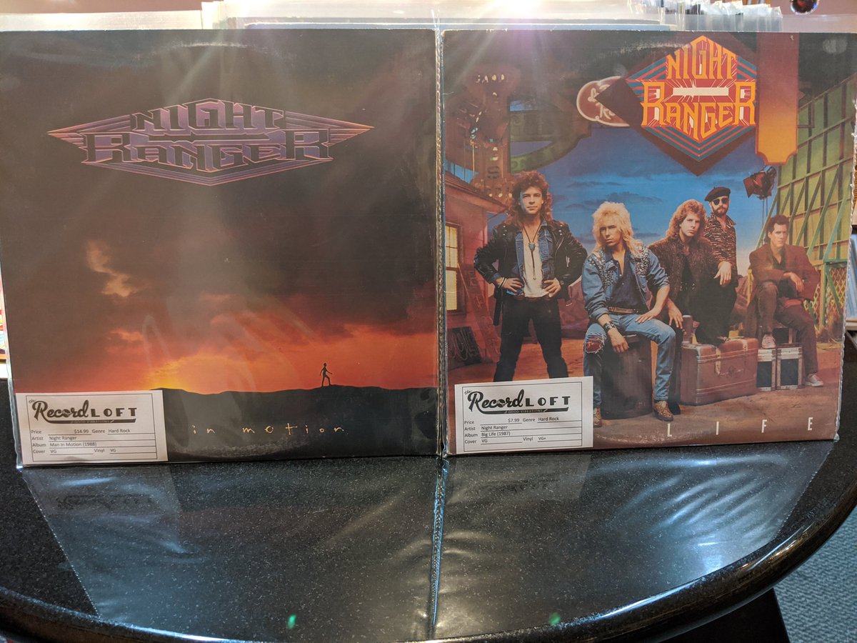 Therecordloft's tweet photo. Do you have enough Night Ranger? #nightranger #thisisarecordstore #vinyl #vinylrecords https://t.co/DtznAtjhdM