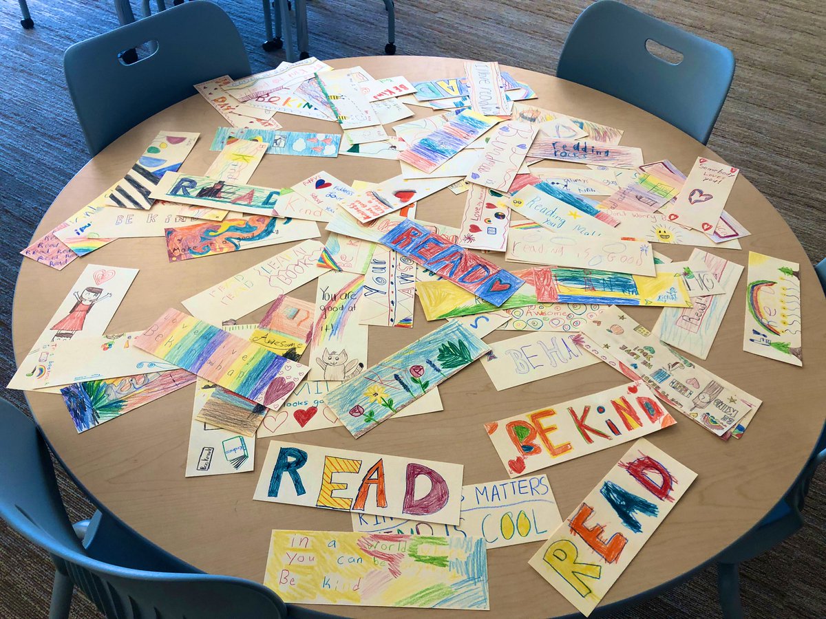 Kicking off #ReadAcrossAmerica Week w/a very special guest reader @DrKevinJSmith95  Our students’ inspiring bookmarks will soon spread #kindness and the #joy of reading throughout our whole community! #BeKind <a href="/LMS_in_the_LLC/">LMS_in_the_LLC</a> <a href="/mrgreasley/">mrgreasley</a> <a href="/fkompar/">Fran Kompar</a> #WiltonWayCt <a href="/WPSCMSocial/">CM Live</a>