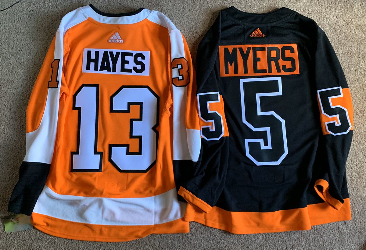 BrotherlyPuck's tweet image. GIVEAWAY: We want to help you gear up for the playoffs with Kevin Hayes and Phil Myers jerseys! RT and follow @BrotherlyPuck &amp;amp; @Brotherly_Pod to be entered! For the first time we’ll pick 2 winners! Ends 3/16