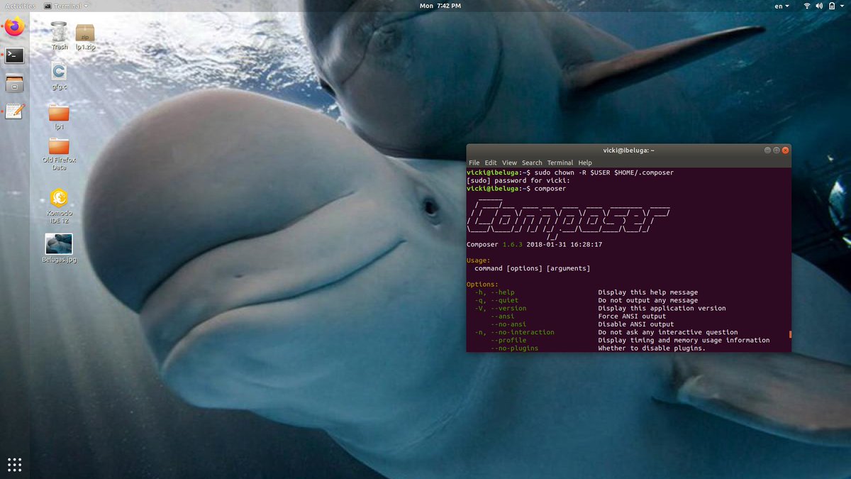 vyow's tweet image. Great! Now I know what to do If I see the error message: "Cannot create cache directory /home/vicki/.composer/cache/repo/https---packagist.org/, or directory is not writable. Proceeding without cache." #symfony #php #phpcomposer #CodeNewbie #phpsymfony