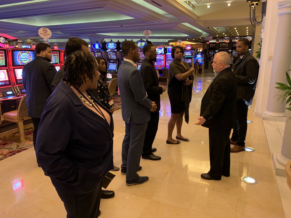 CheyneyHRTM's tweet photo. Members of Cheyney’s Senior Seminar in HRTM touring the Borgata in Atlanta City. https://t.co/7Aq0ws1FlU