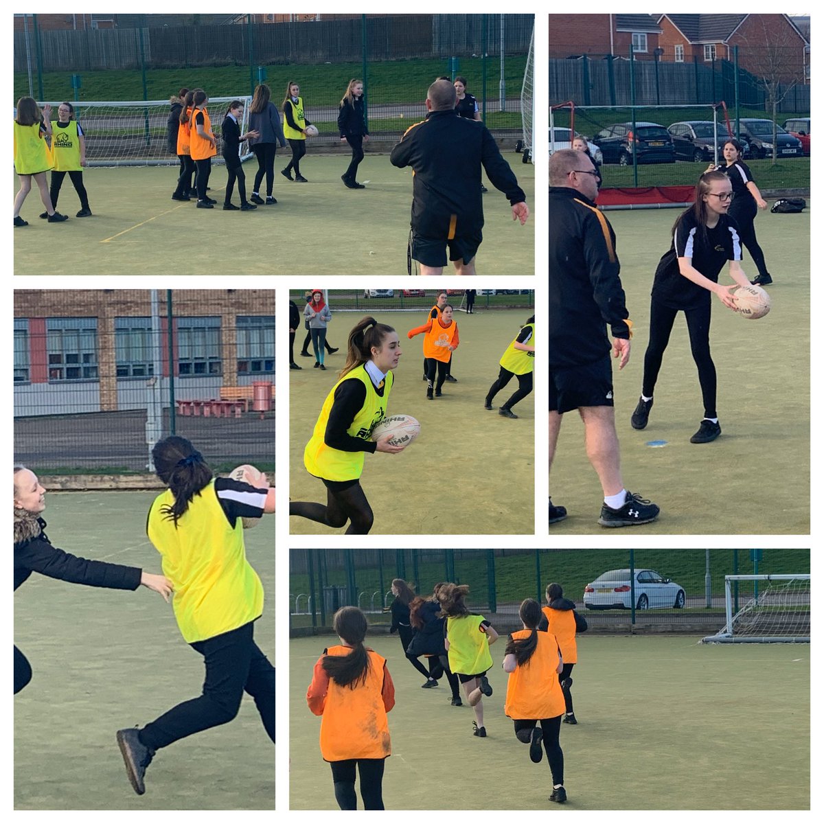 Great numbers and quality in girls rugby training tonight <a href="/NewportH/">Newport High School</a>. Looking forward to #RookieRugby on Thursday. <a href="/MrsMorrisnhs/">Mrs Morris</a> <a href="/NHSRugby/">NewportHighRugby</a> <a href="/WRU_Community/">WRU Community - Wrth galon y genedl</a> @DragonsHUBs <a href="/DRA_Community/">DRAGONS RFC COMMUNITY 🐉</a>