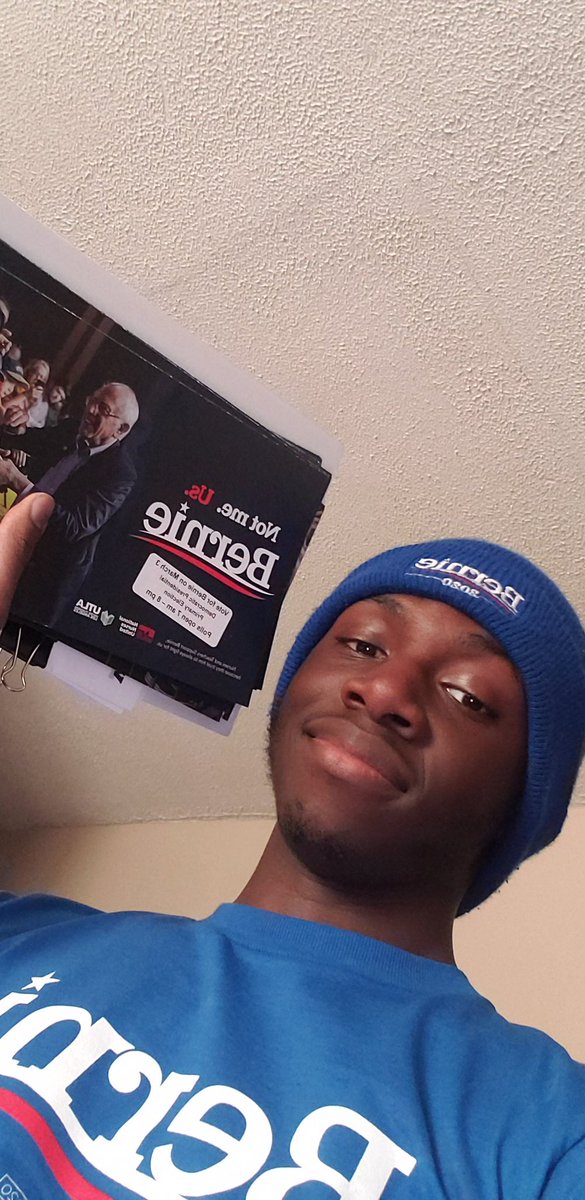 deactiv12814032's tweet photo. Canvassing in Brockton MA today for #BernieSanders ! #NotMeUs #MAForBernie https://t.co/DjVUgZnf5D