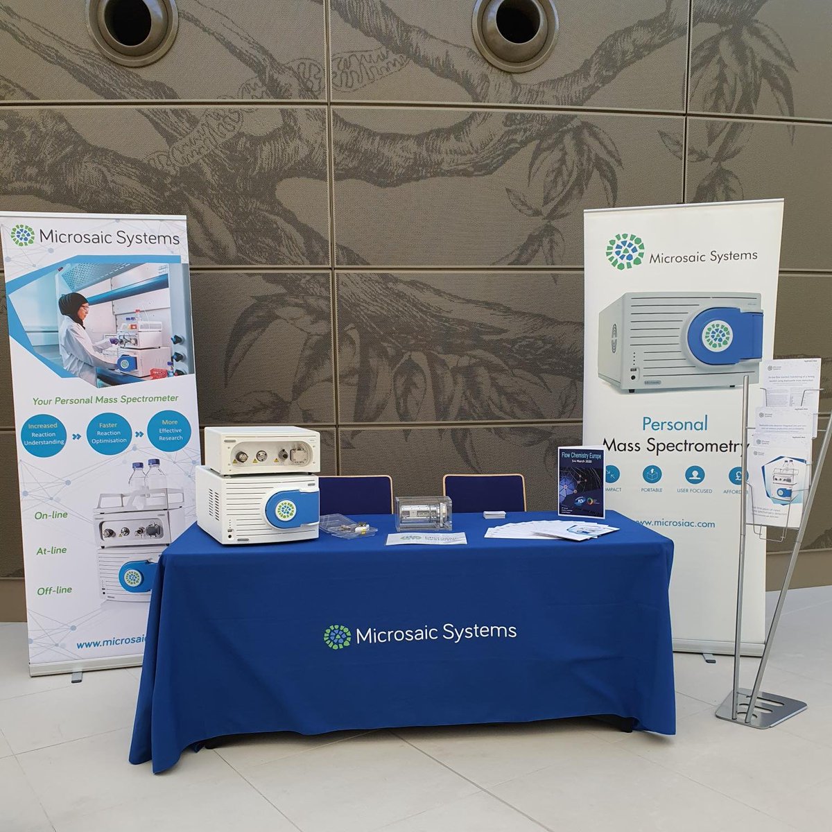 Microsaic's tweet photo. #Flowchemistry at the Wellcome Genome Conference Centre is about to start! Our team is excited to see you there and have a chat about real-time point-of-need mass detection and other exciting products. Come along and find out more!
#seeyouthere #massspectrometry #microsaic https://t.co/EGKSrERzCL