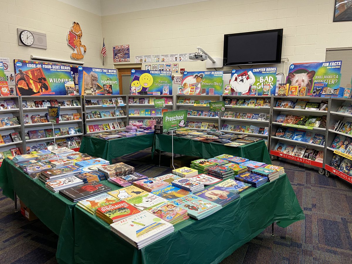 LALibrary1's tweet photo. Come and check out the Scholastic Book Fair in the Lake Agassiz Library this week (March 2-6)! #LakeAgLibrary #gfpsla #GFschools https://t.co/qk1Ugy21Mc