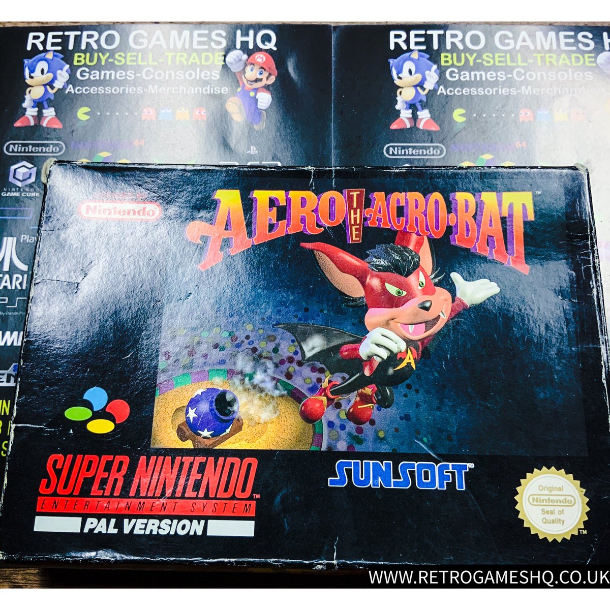 RetroGames_HQ's tweet photo. New in today #nintendo #gba #gameboyadvance #yugioh #aerotheacrobat #snes #Nintendo #supernintendo #nomanual #retrogameshq_swindon #videogames #retrogamingcommunity #retrogaminglife #retrogamingcollection #retrogamingdaily #retrogamingrelived #retrogaminguk #retrogamingnerd https://t.co/4RQ1NtwgJC