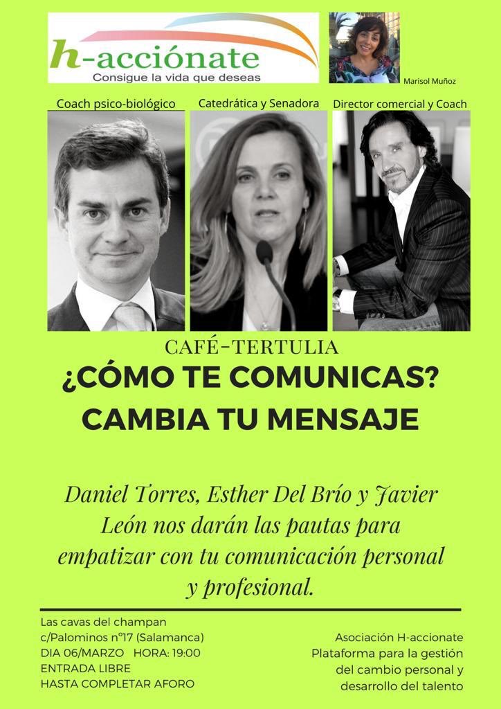 ‼️‼️Anímate a un cafetito en las Cavas con muy buena conversación. ♒️♒️☯️Cuando cambia tu mensaje, cambias tú. Que sea siempre cambiar para bien. 🔜🔜🔜 Viernes 6 marzo, a las 7 horas. Gracias <a href="/Marisol_Munoz_M/">Marisol Muñoz Mulas</a> por la invitación 🍀🍀🍀.🎁🎁🎁