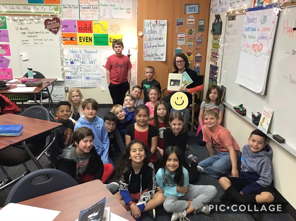 dunnreadit's tweet photo. #ReadAcrossAmericaDay @DISDYoung Thank you so much to Laura Highlander for reading two AMAZING books to my class. ♥️📖 #bestatYES https://t.co/8NgxTae4Qo