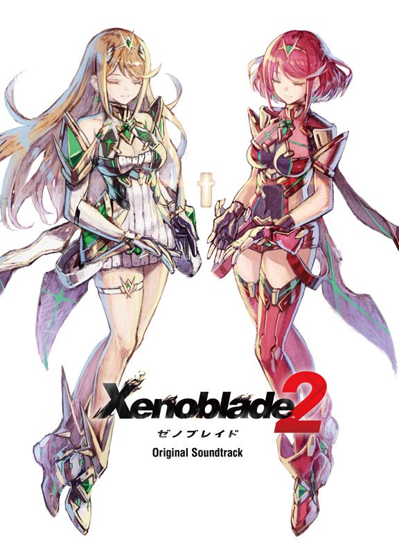 One thing that I think is underappreciated about Homura and Hikari's designs is how they play off of and counter each other. Every part of the outfit that is empty on one's end is filled on the other's and so on.  #Xenoblade2