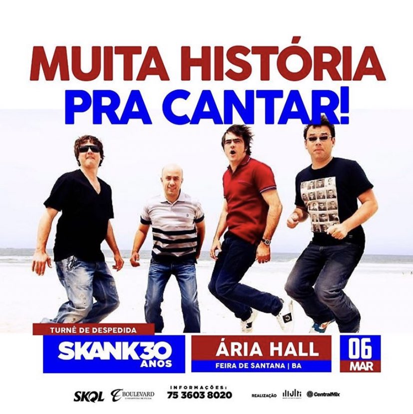 ariahalloficial's tweet photo. E põe história nisso.
Dia 06/03, temos um encontro marcado!
#TurneDeDespedidaSkank #Skank30anos #06mar #AriaHall #RockNacional #Imperdivel #FeiradeSantana #PadraoCentralMix https://t.co/OMhAslxad7