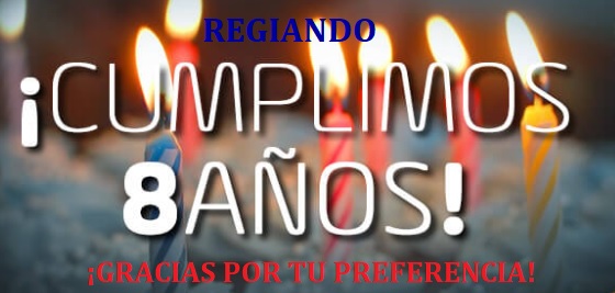 8vo. Aniversario de Regiando “Aquí rompemos las reglas” ¡GRACIAS!
regiando.com/6to-aniversari…
#Monterrey #Mty #México #Edomex #CdMx #FelizLunes