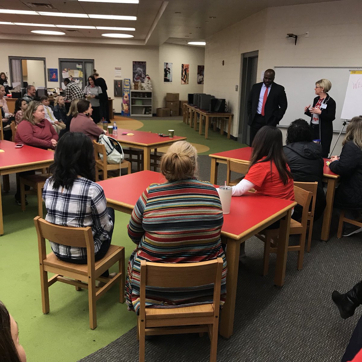 HCSHarrisonBay's tweet photo. Literacy is key to student success! Weโre kicking off #ReadAcrossAmericaWeek in #HarrisonBay with some awesome supporters of early literacy! #HCSLeads #BetterTogether https://t.co/7DDhArg4kL